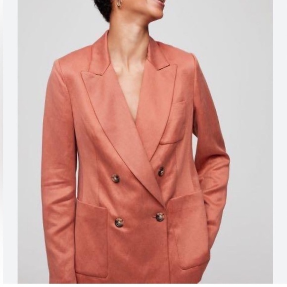 Aritzia Wilfred Remie Linen Blazer - Picture 3 of 16